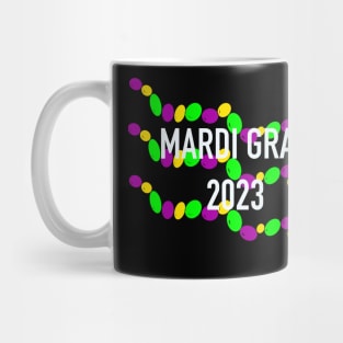 Mardi Gras Beads Mug